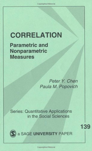 Correlation Parametric And Nonparametric Measures 1st Edition Peter Y Chen