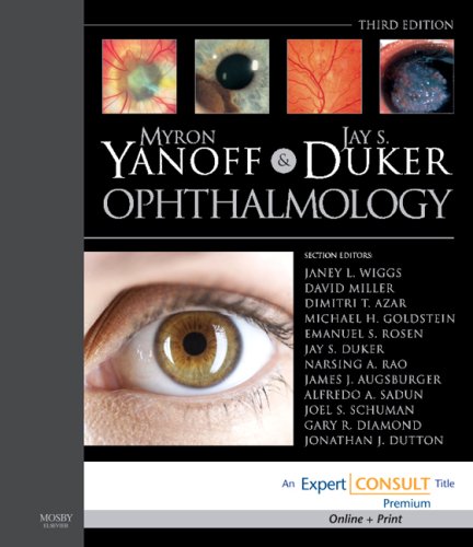 Ophthalmology Third Edition Expert Consult Premium Edition Yanoff Ophthalmology Myron Yanoff Md
