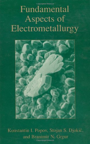 Fundamental Aspects Of Electrometallurgy 1st Edition Konstantin Ivanovich Popov