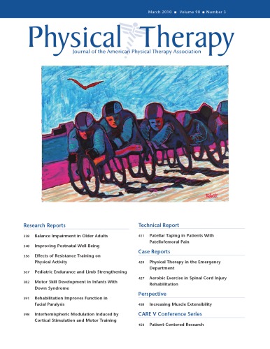 Physical Therapy Journal Of The Apta Volume 90 Issue 3 March 2010 Apta