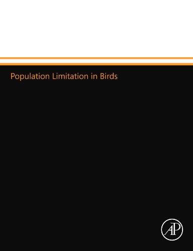 Population Limitation In Birds 1st Edition Ian Newton