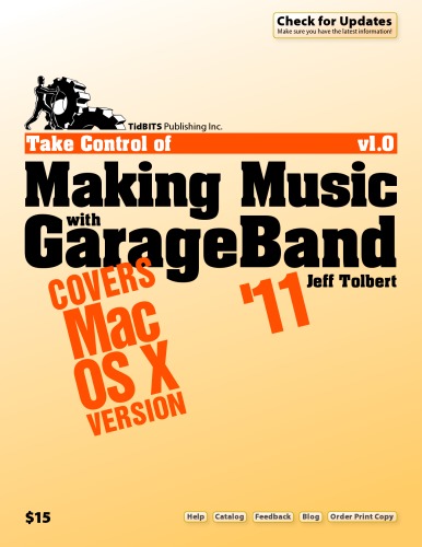Take Control Of Making Music With Garageband 11