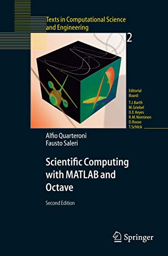 Scientific Computing With Matlab And Octave 2nd Edition Alfio Quarteroni