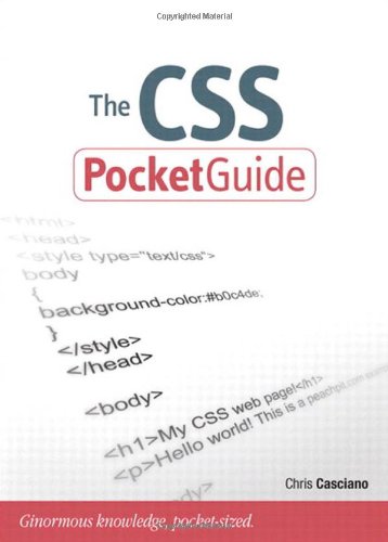 The Css Pocket Guide 1st Edition Chris Casciano