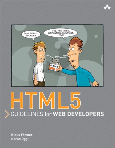 Html5 Guidelines For Web Developers 1st Edition Klaus Frster