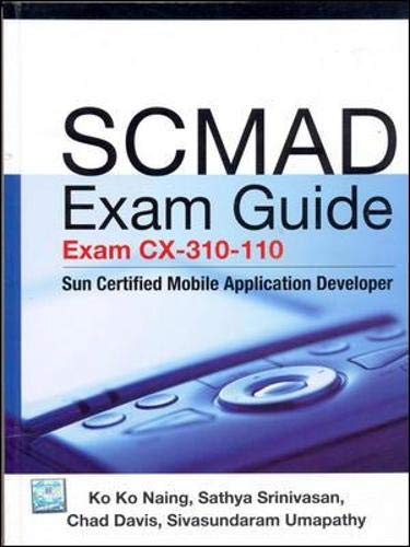 Scmad Exam Guide Ko Ko Naing