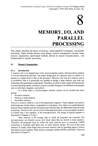 Fundamentals Of Digital Logic And Microcomputer Design 5th Edition M Rafiquzzaman