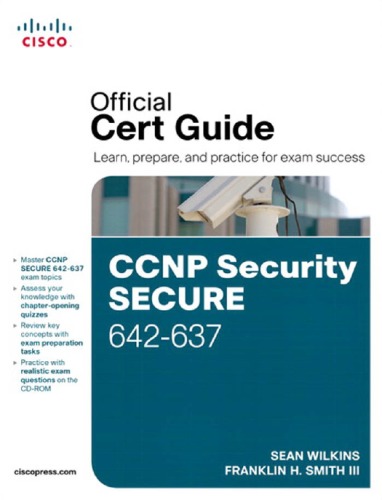 Ccnp Security Secure 642637 Official Cert Guide Sean Wilkins