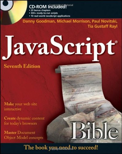 Javascript Bible Danny Goodman Michael Morrison Paul Novitski