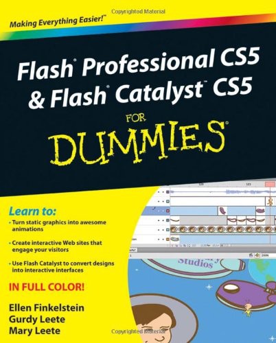 Flash Professional Cs5 And Flash Catalyst Cs5 For Dummies Ellen Finkelstein