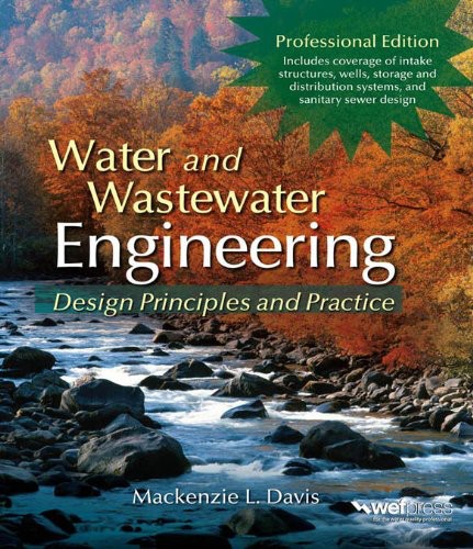 Water And Wastewater Engineering Mackenzie L Davis