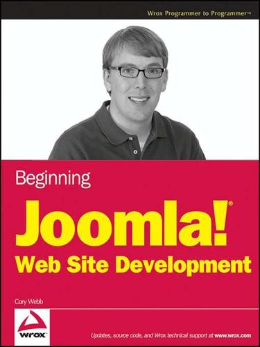 Beginning Joomla Web Site Development Cory Webb
