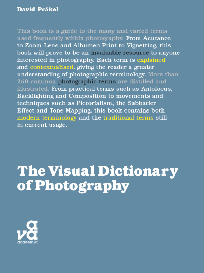 The Visual Dictionary Of Photography David Prkel