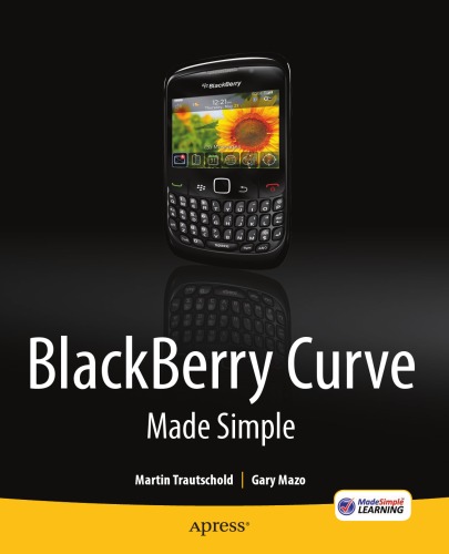 Blackberry Curve Made Simple Gary Mazo Martin Trautschold