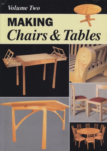 Making Chairs And Tables Colin Edeneadon