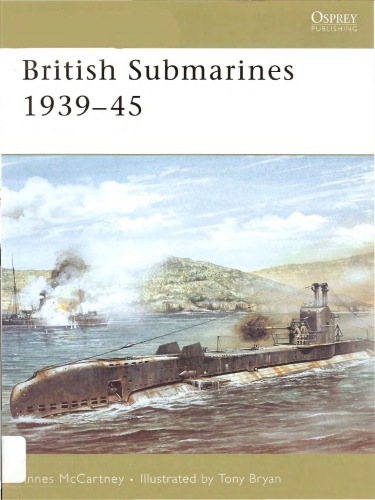 British Submarines 193945 Innes Mccartney Tony Bryan Illustrator