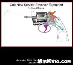 Colt New Service Revolver Explained Gerard Henrotin