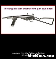 The English Sten Submachine Gun Explained Gerard Henrotin