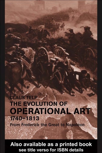 The Evolution Of Operational Art 17401813 Claus Telp