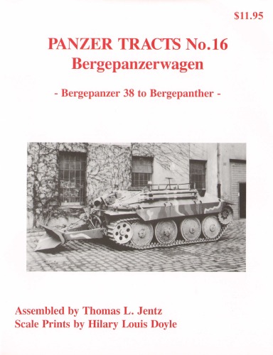 Bergepanzerwagen Bergepanzer 38 To Bergepanther Thomas L Jentz