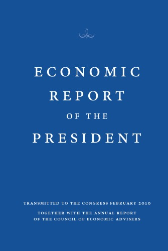 Economic Report Of The President Us Government Printing Office