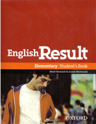 English Result Elementary Students Book Hancock Mcdonald