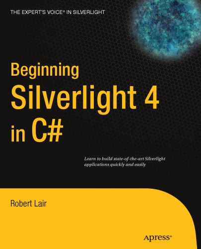 Beginning Silverlight 4 In C Robert Lair