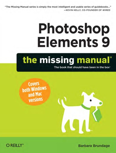 Photoshop Elements 9 The Missing Manual Barbara Brundage