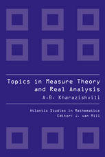 Topics In Measure Theory And Real Analysis 1st Edition Alexander B Kharazishvili