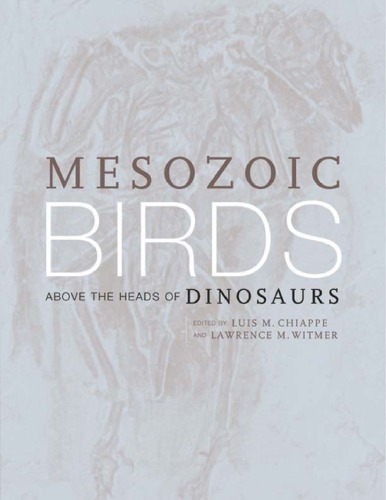 Mesozoic Birds Above The Heads Of Dinosaurs Luis M Chiappe
