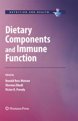 Dietary Components And Immune Function 1st Edition Ger T Rijkers Phd