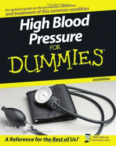High Blood Pressure For Dummies Alan L Rubin