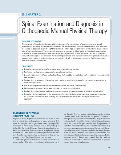 Manual Physical Therapy Of The Spine Kenneth A Olson