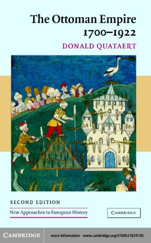 The Ottoman Empire 17001922 Donald Quataert
