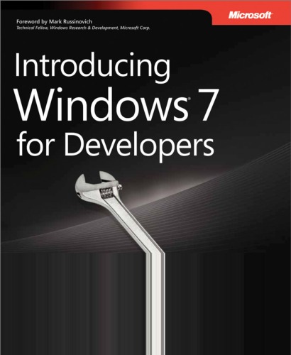Introdusing Windows 7 For Developers Yochay Kiriaty Laurence Moroney