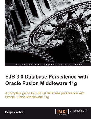 Ejb 30 Database Persistence With Oracle Fusion Middleware 11g Deepak Vohra