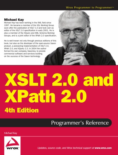 Xslt 20 And Xpath 20 Programmers Reference 4th Edition Michael Kay