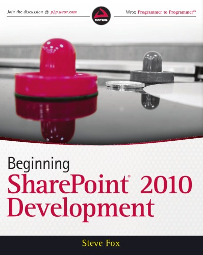 Beginning Sharepoint 2010 Development Steve Fox