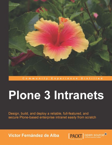 Plone 3 Intranets Vctor Fernandez De Alba