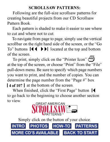 Great American Scrollsaw Patterns Volume 1 Rick Karen Longabaugh