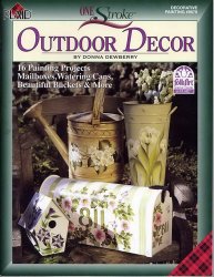 One Stroke Outdoor Decor Decorative Painting 9678 Donna Dewberry
