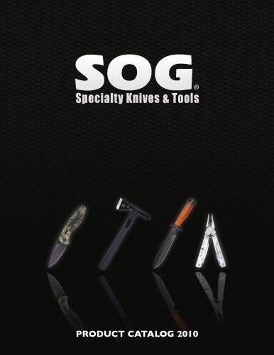 Sog Specialti Knives Tools Proguct Caalog 2010