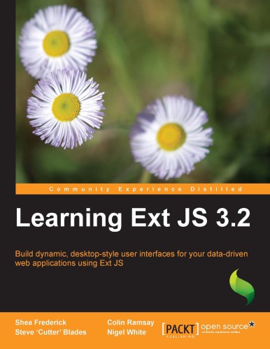 Learning Ext Js 32 Shea Frederick