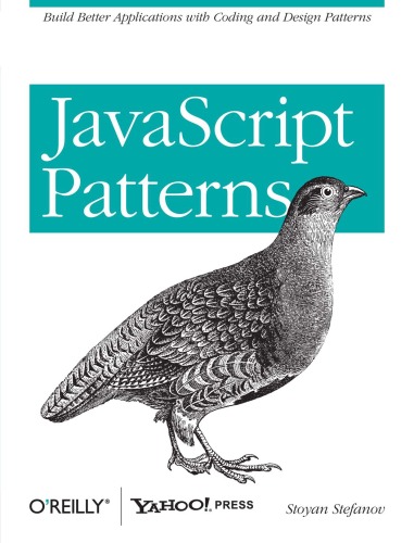 Javascript Patterns 1st Edition Stoyan Stefanov