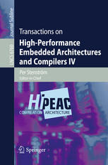 Transactions On Highperformance Embedded Architectures And Compilers Iv 1st Edition Magnus Jahre