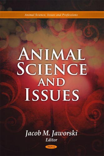 Animal Science And Issues Jacob M Jaworski