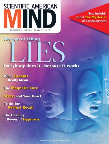 Scientific American Magazine Mind Vol 16 No 2 The Joys Of Telling Lies Several Authors