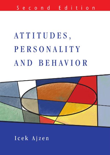 Attitudes Personality And Behavior 2nd Edition I Ajzen