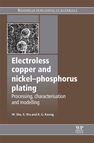 Electroless Copper And Nickelphosphorus Plating Processing Characterisation And Modelling Woodhead Publishing In Materials Wei Sha