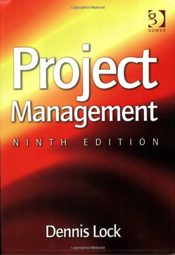 Project Management Ninth Edition 9th Edition Dennis Lock